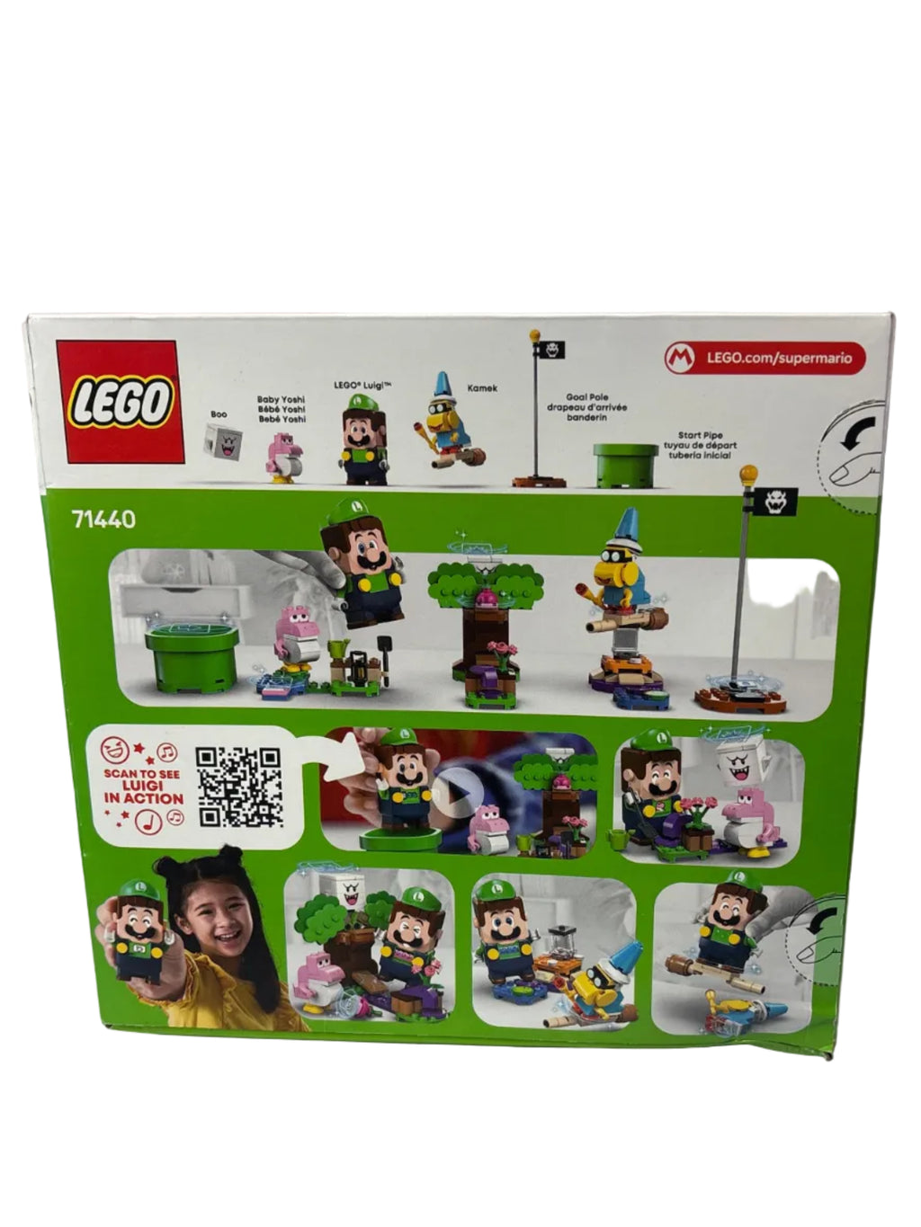 LEGO Super Mario Adventures with Interactive LEGO Luigi Toy 71440 *New, Damaged Box