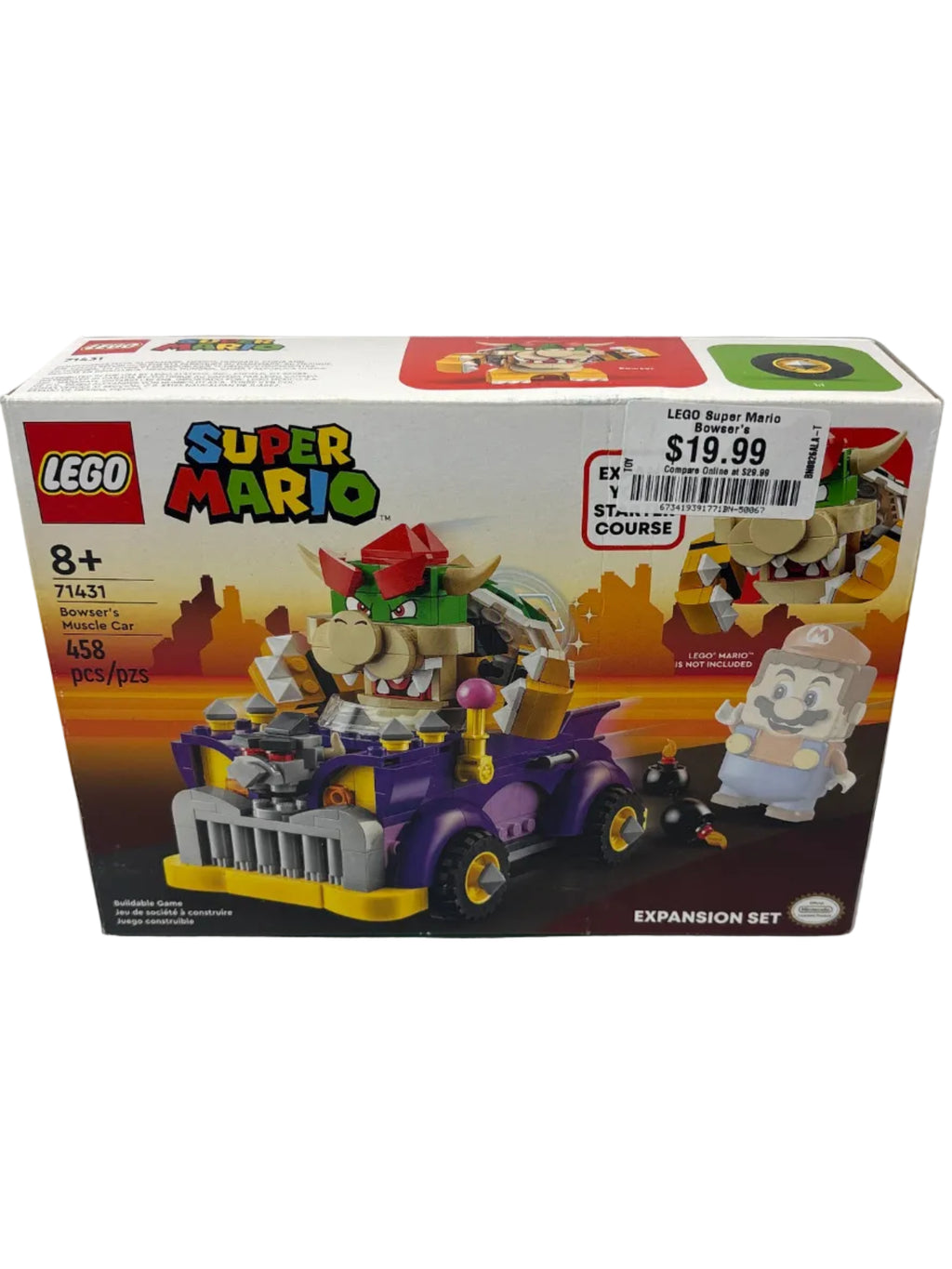LEGO Super Mario Bowser's Muscle Car Expansion Set 71431