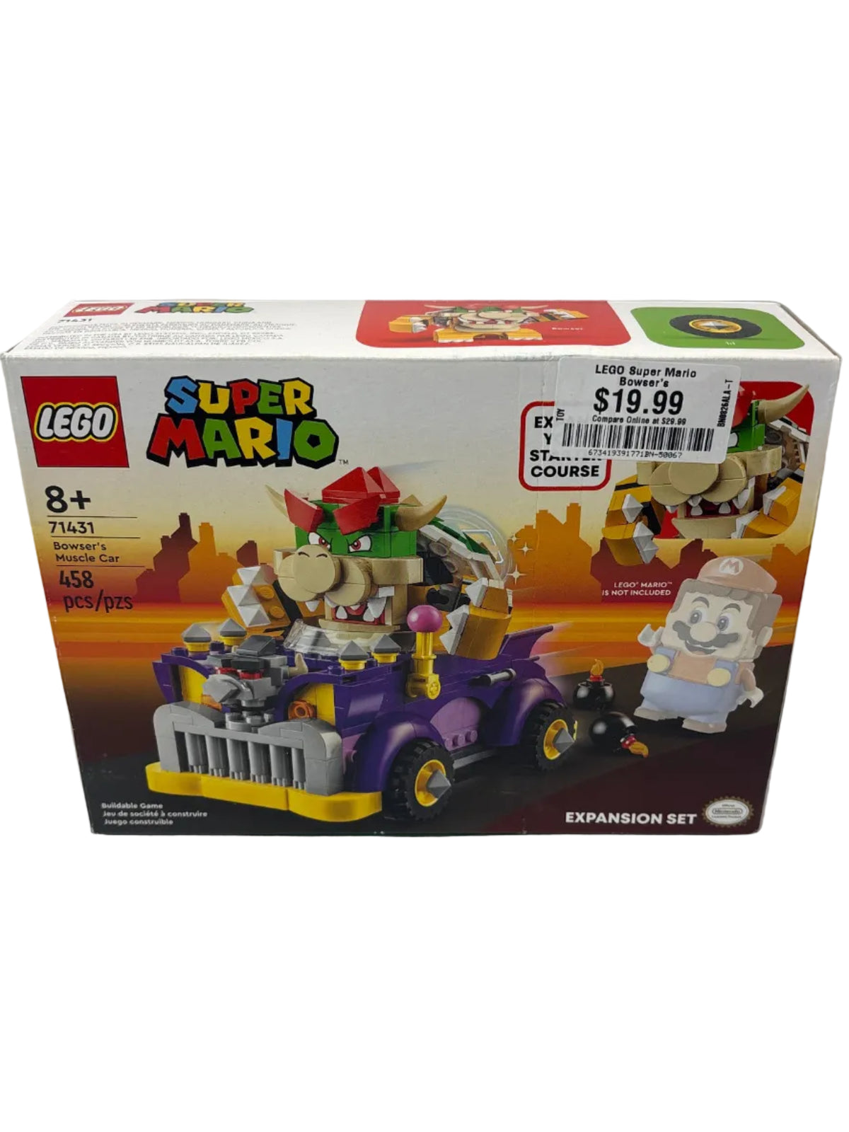 LEGO Super Mario Bowser's Muscle Car Expansion Set 71431