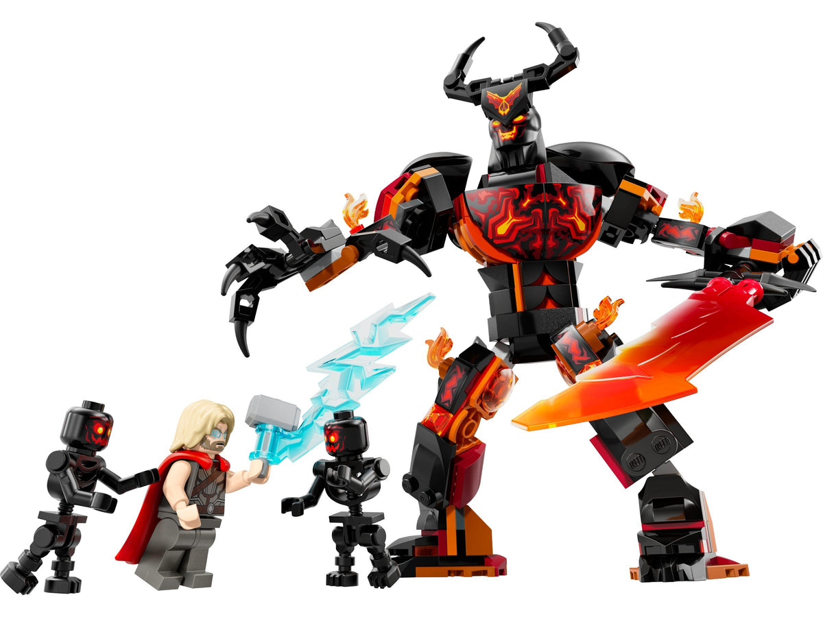 LEGO - Marvel Thor vs. Surtur Construction Figure Building Toy 76289