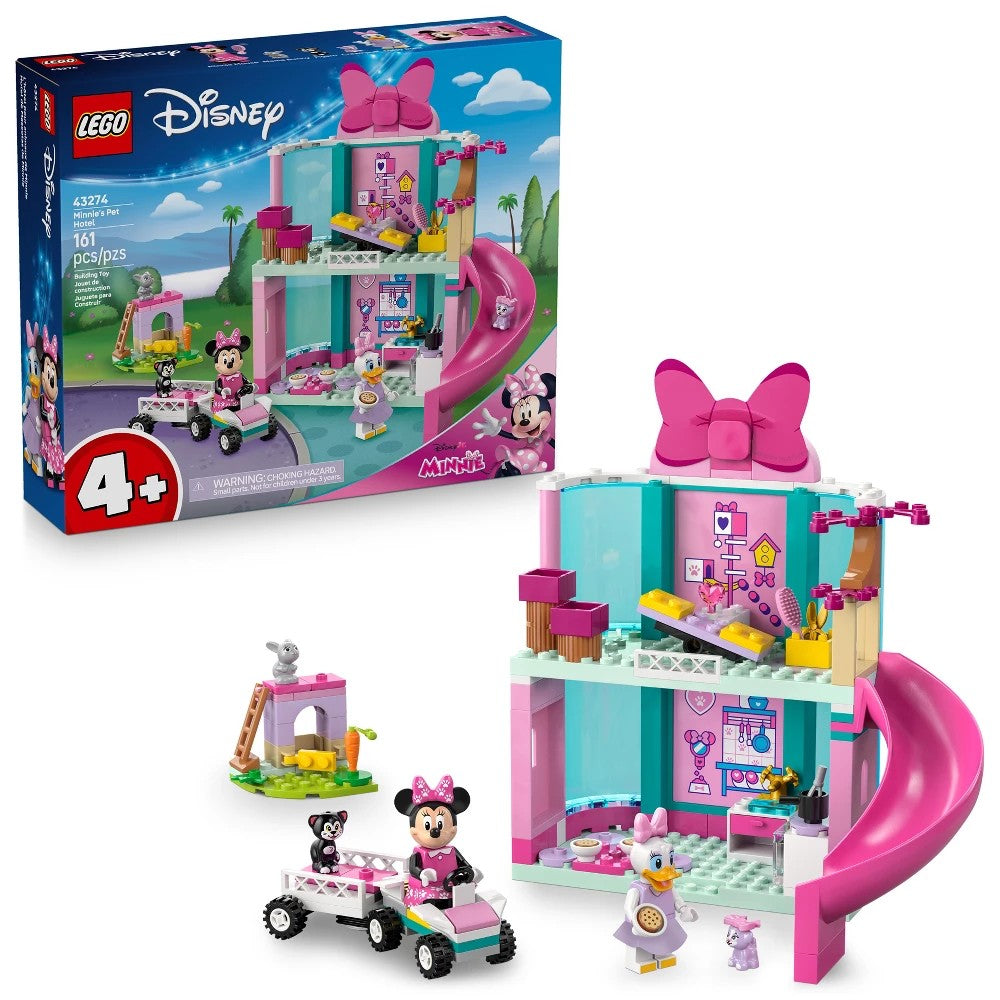 LEGO Disney Minnie’s Pet Hotel Toddler Toy 43274 *New, Damaged Box