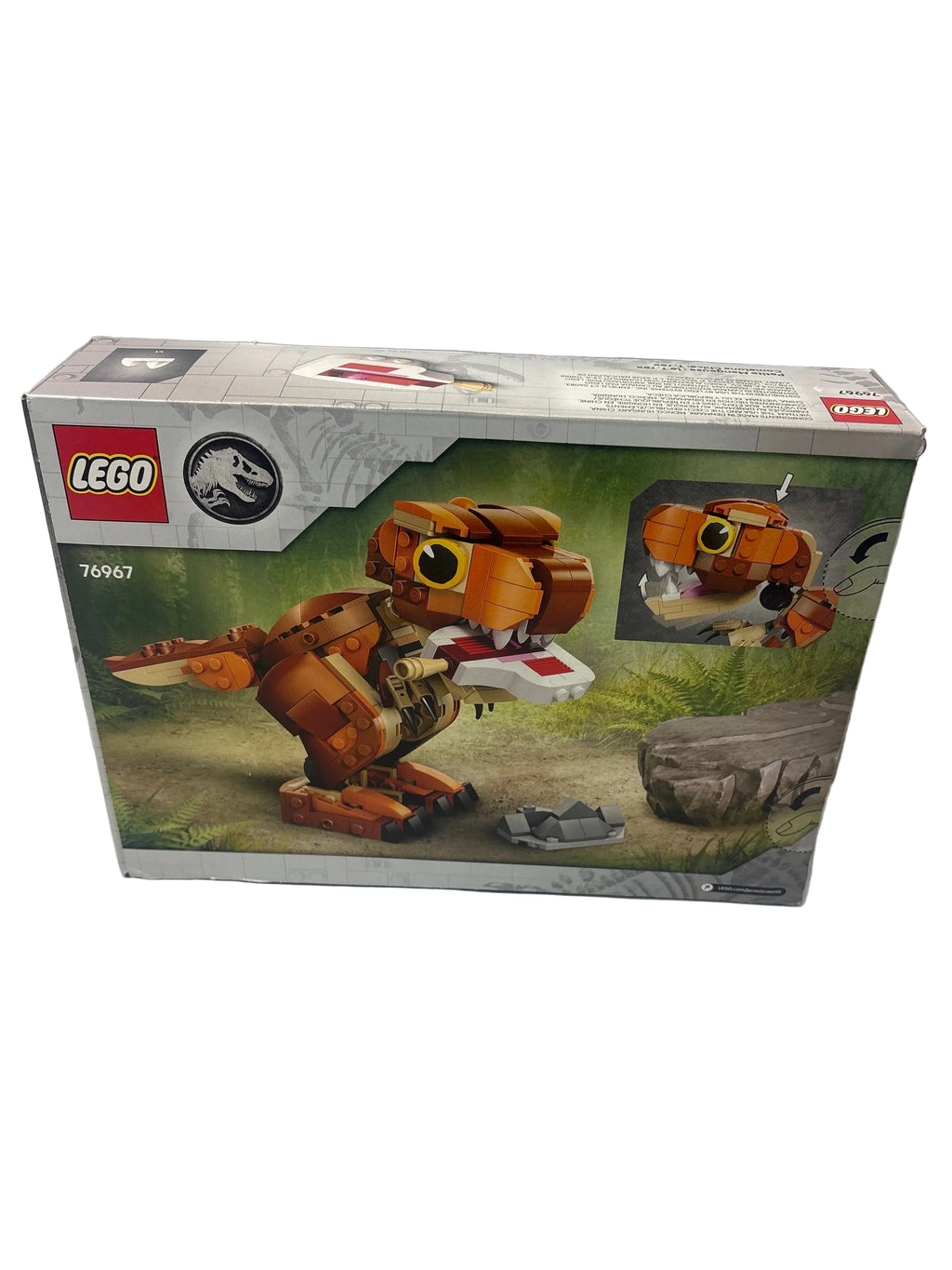 LEGO Jurassic World Little Eatie T Rex Dinosaur Building Toy 76967