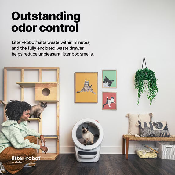 Whisker Litter-Robot 4 Self-Cleaning Automatic Cat Litter Box *New, Open Box