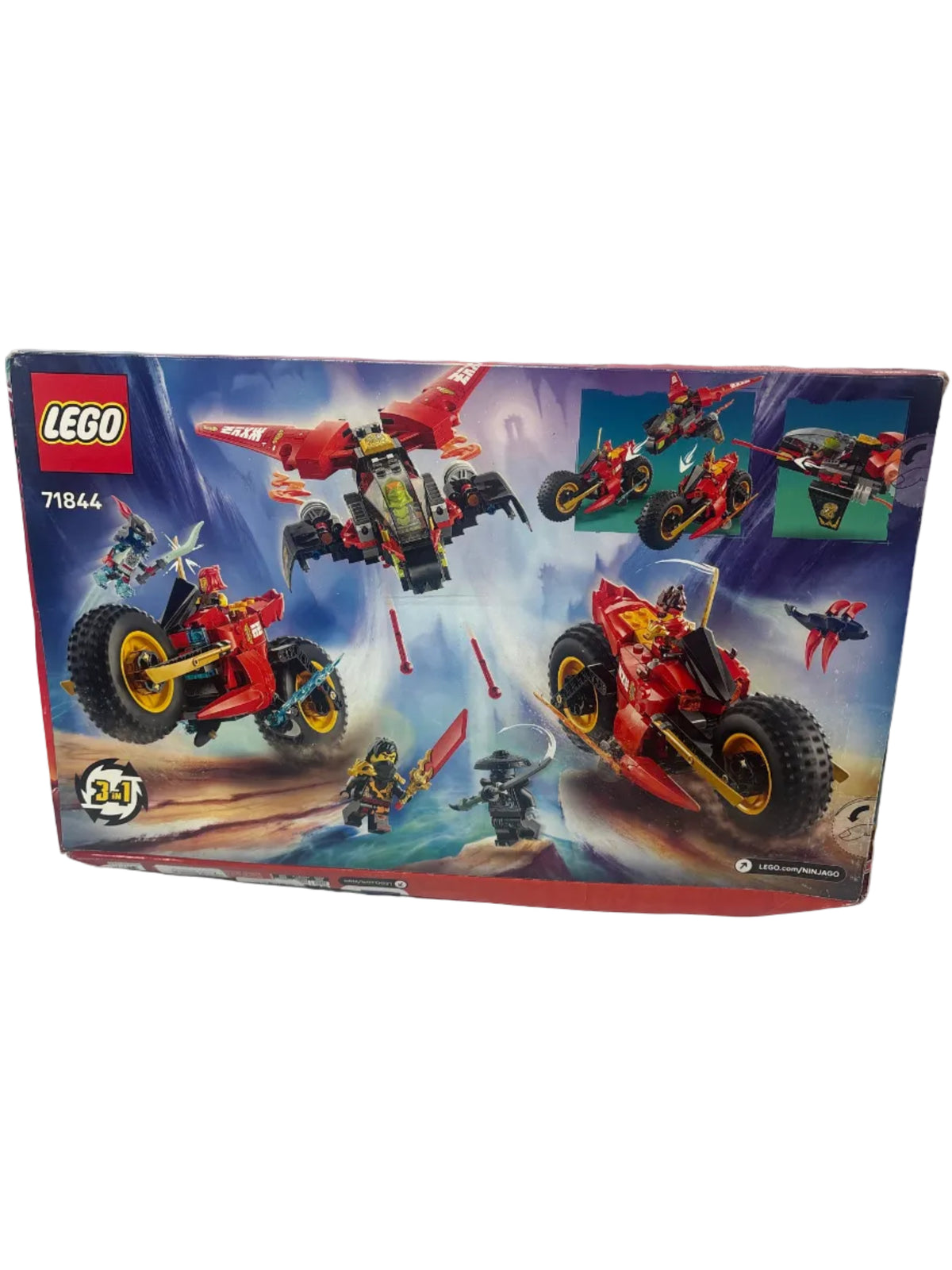 LEGO NINJAGO Ninja Combat Vehicle Building Toy 71844 *New, Damaged Box