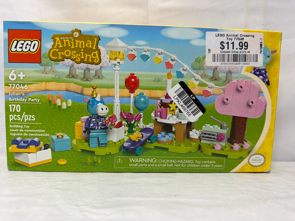 Lego Animal Crossing Julian’s Birthday Party 170 pcs *New, Damaged Box
