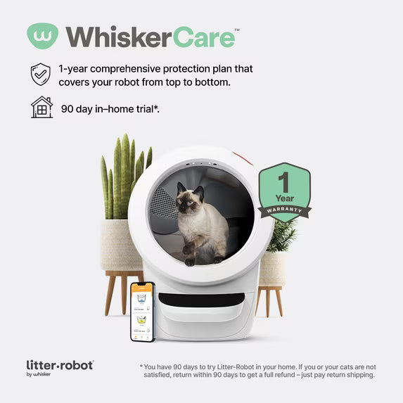 Whisker Litter-Robot 4 Self-Cleaning Automatic Cat Litter Box *New, Open Box