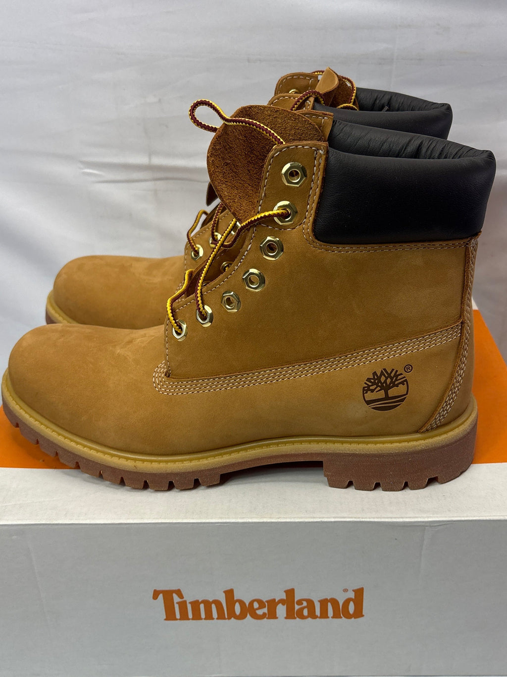 Timberland Premium 6" Waterproof Boot Wheat Nubuck Men's Size 8.5 M/M *New
