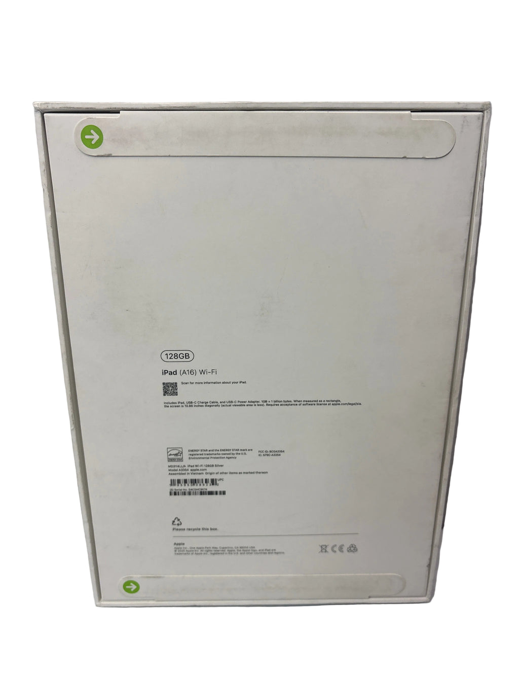 Apple iPad (A16) 11-inch Wi-Fi 128GB (2025, 11th generation) - Silver *New, Sealed