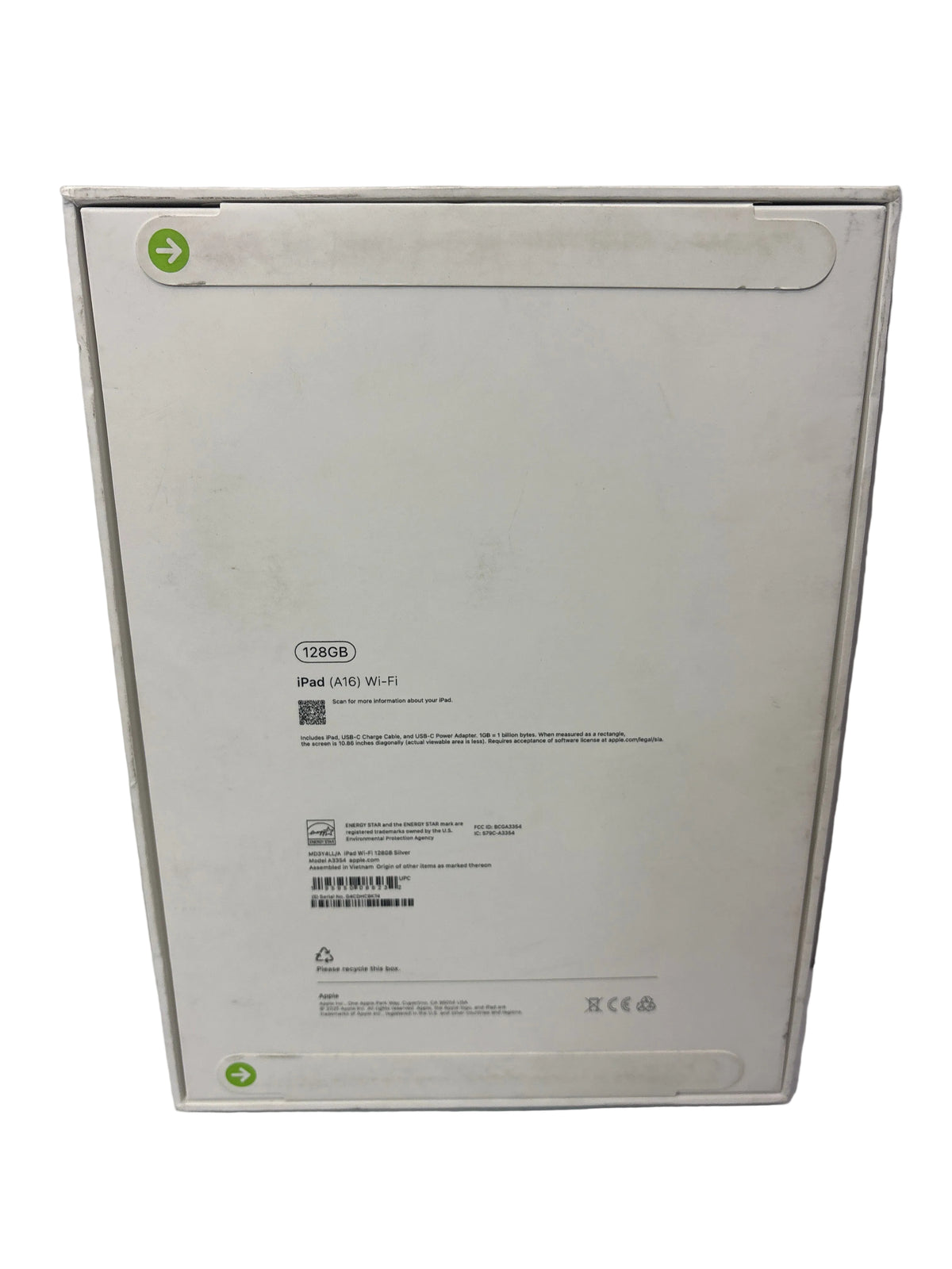 Apple iPad (A16) 11-inch Wi-Fi 128GB (2025, 11th generation) - Silver *New, Sealed