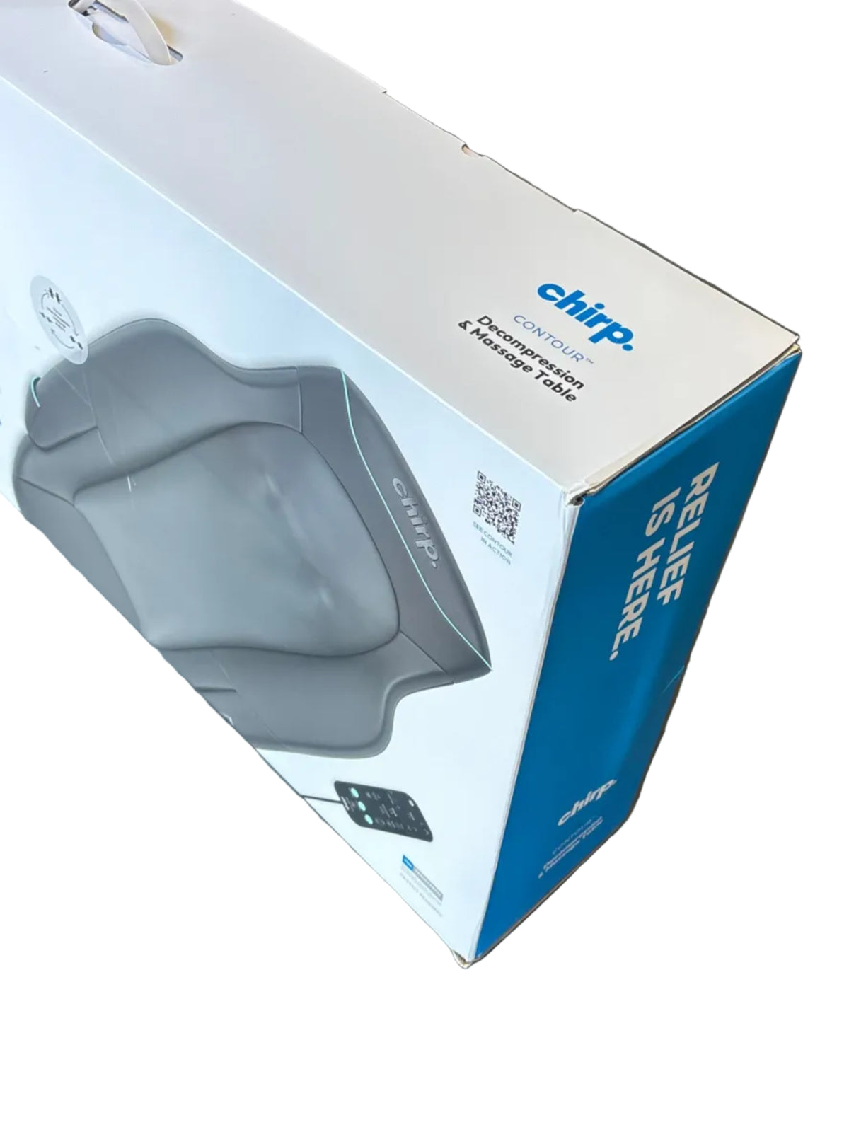 Chirp Contour Decompression Table with 3 Interchangeable Massage Rollers *Brand New
