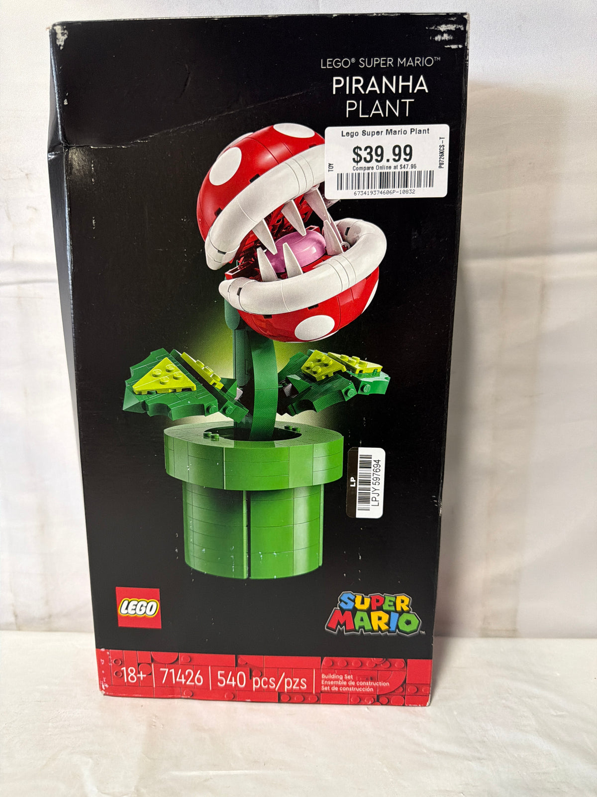 Lego Super Mario Piranha Plant 540 pcs