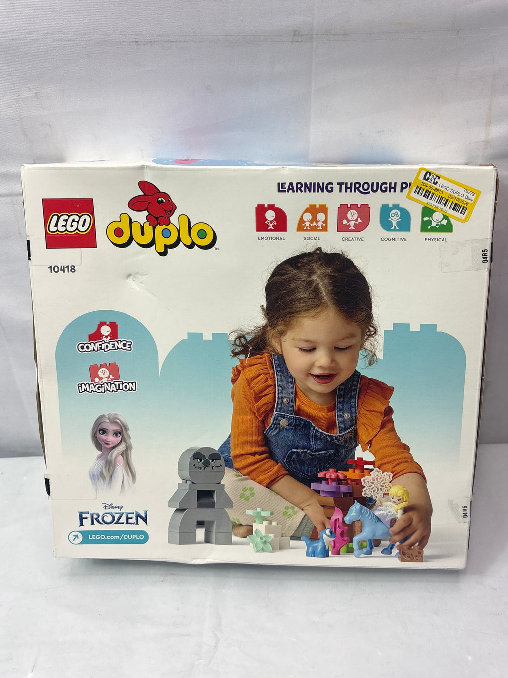 LEGO DUPLO Disney Elsa and Bruni in the Enchanted Forest Frozen *New, Damaged Box