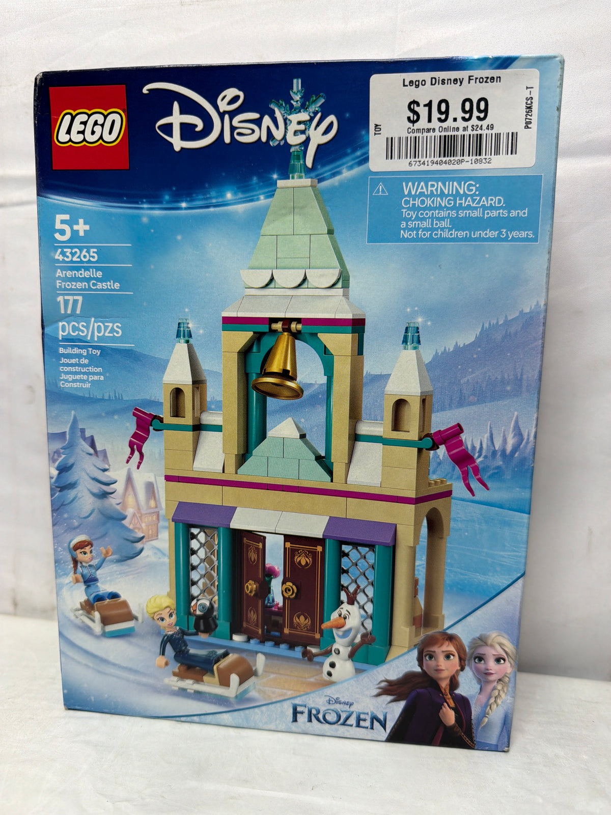Lego Disney Frozen Arendale Frozen Castle 177 pcs