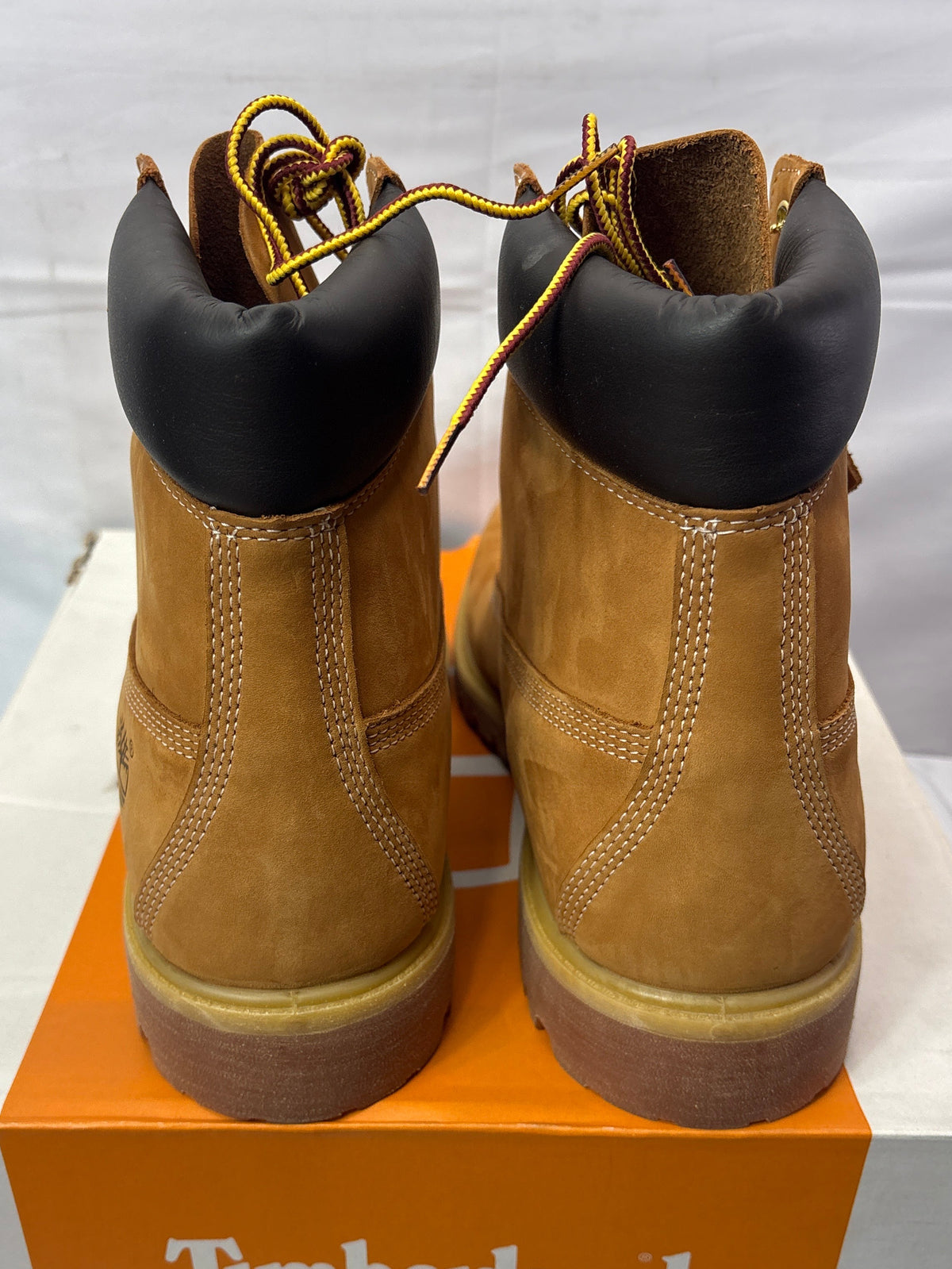 Timberland Premium 6” Waterproof Boot Wheat Nubuck Men’s Size 12 W/L *New
