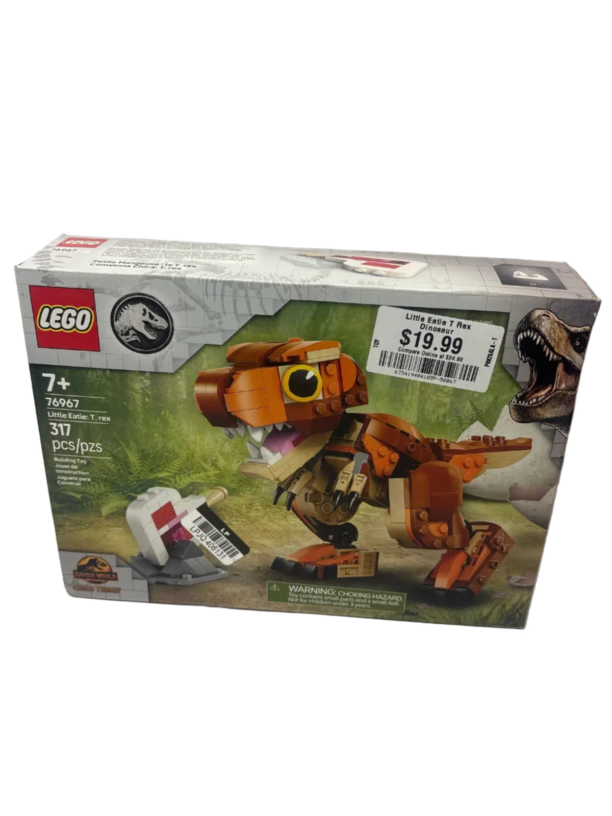 LEGO Jurassic World Little Eatie T Rex Dinosaur Building Toy 76967