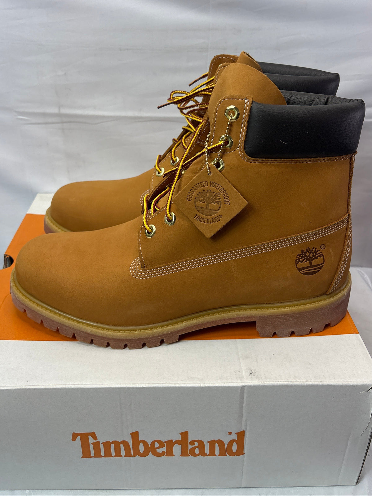 Timberland Premium 6” Lace Waterproof Boot Wheat Men’s Size 12 M/M *New