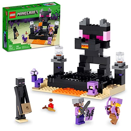 LEGO Minecraft the End Arena Ender Dragon Battle Set Multiplayer Set *New, Damaged Box