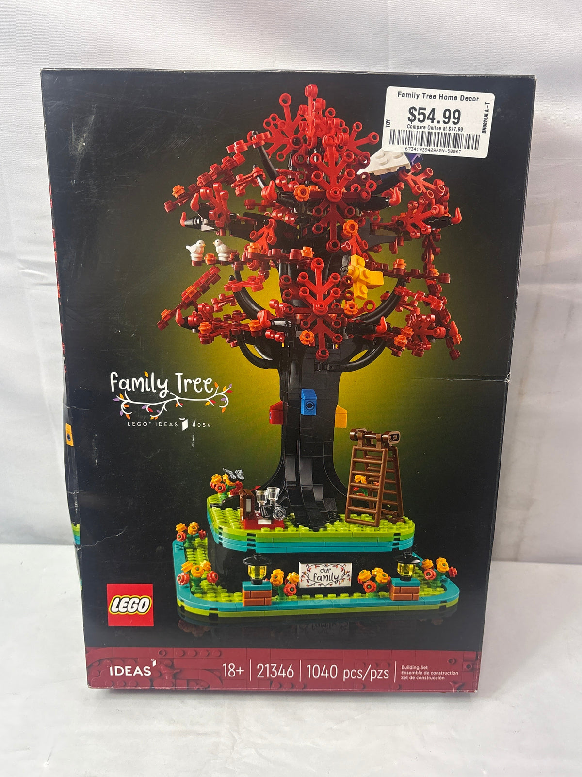 LEGO Ideas Family Tree 1040 Piece Building Kit 21346