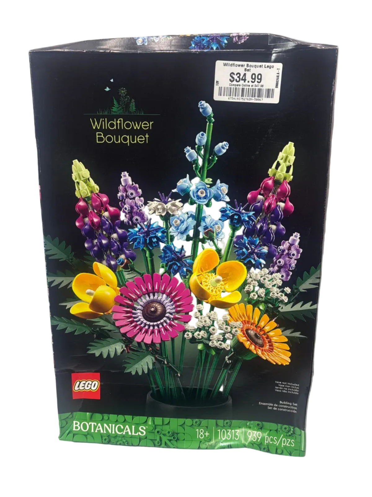 LEGO Icons Wildflower Bouquet Artificial Flowers 10313 *New, Damaged Box