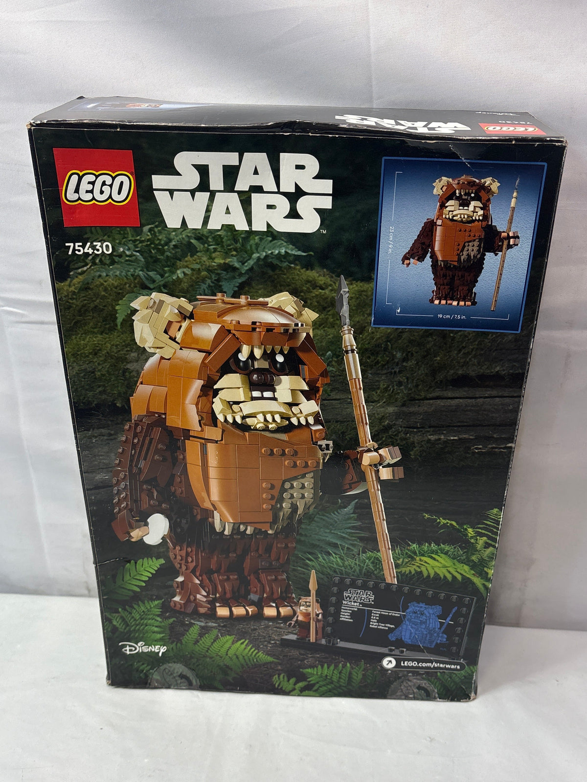 LEGO Star Wars Wicket the Ewok Building Toy 75430 *New, Damaged Box