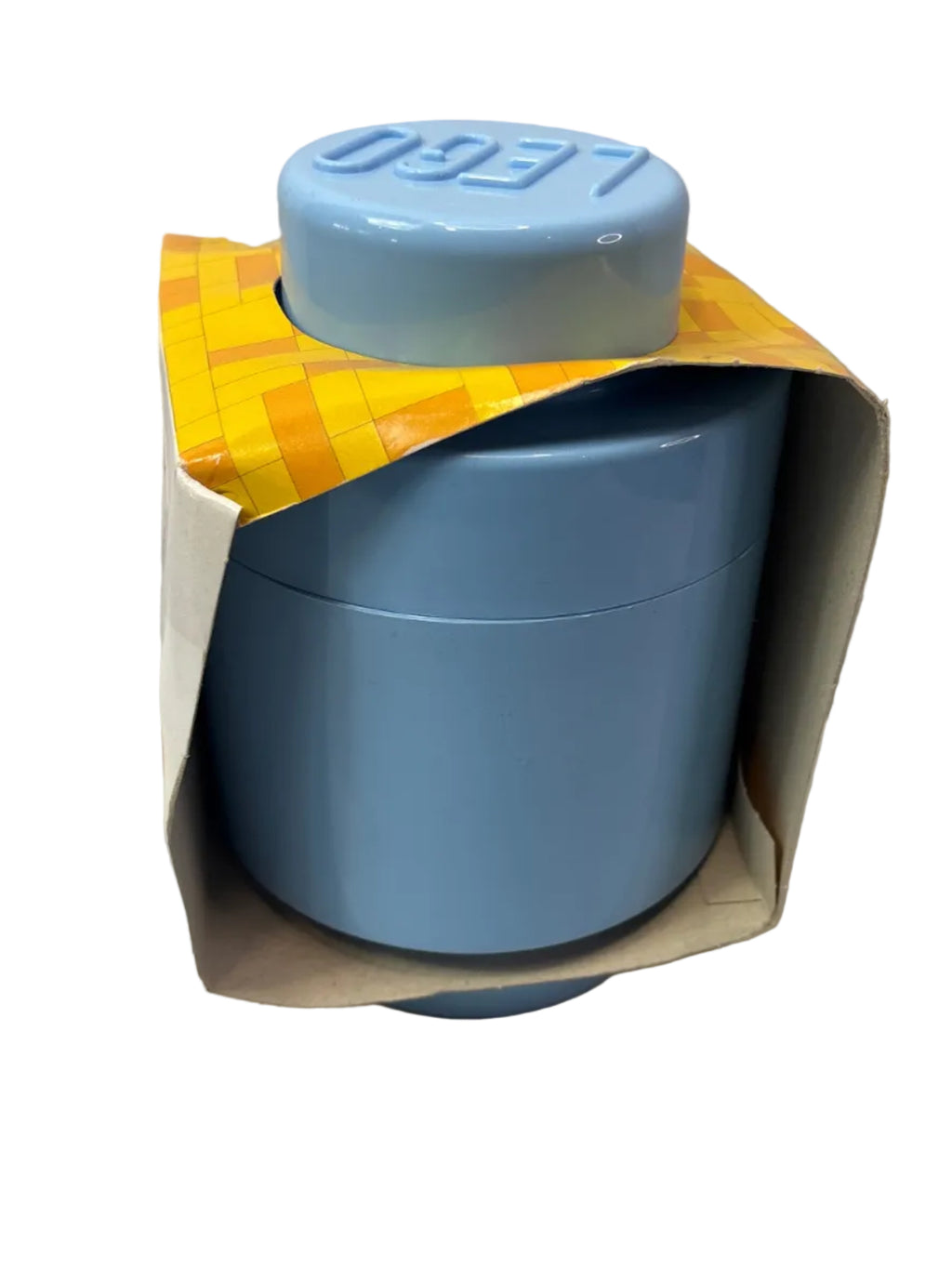 LEGO Storage Brick 1 Round Light Royal Blue