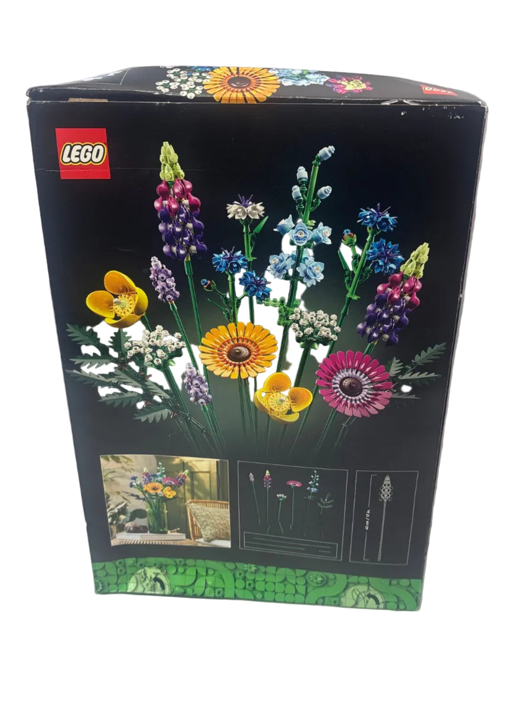 LEGO Icons Wildflower Bouquet Artificial Flowers 10313 *New, Damaged Box
