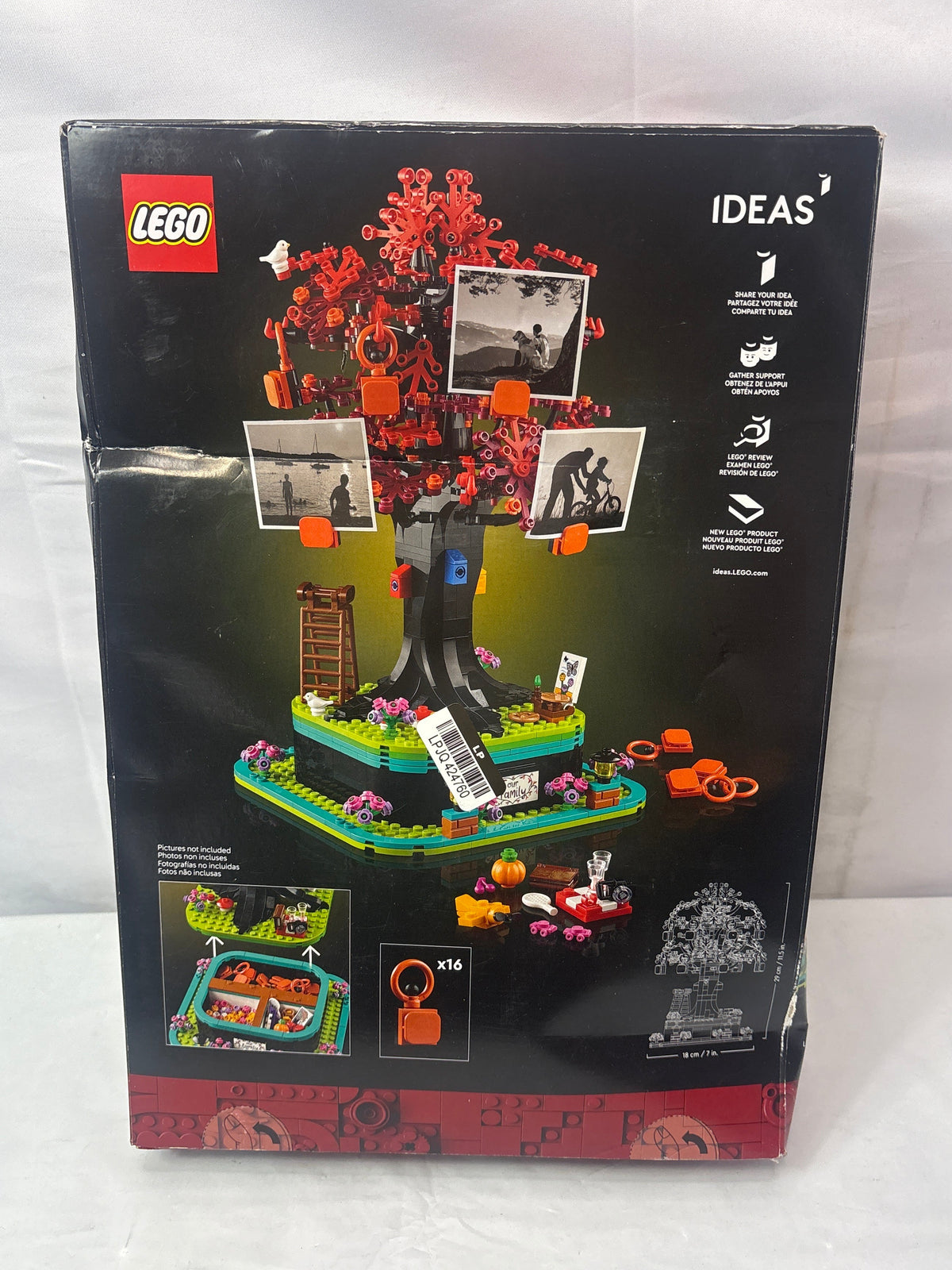 LEGO Ideas Family Tree 1040 Piece Building Kit 21346