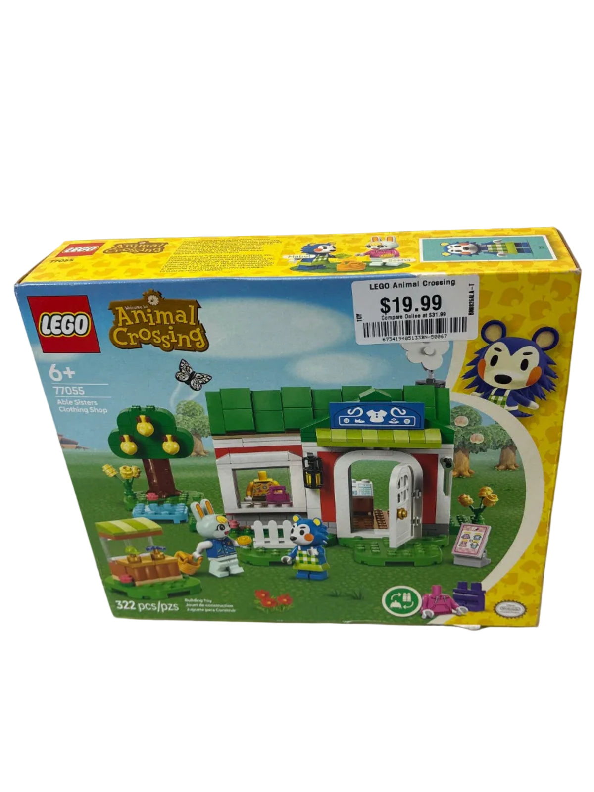 LEGO Animal Crossing Able Sisters Clothing Shop Building Toy 77055 *Brand New
