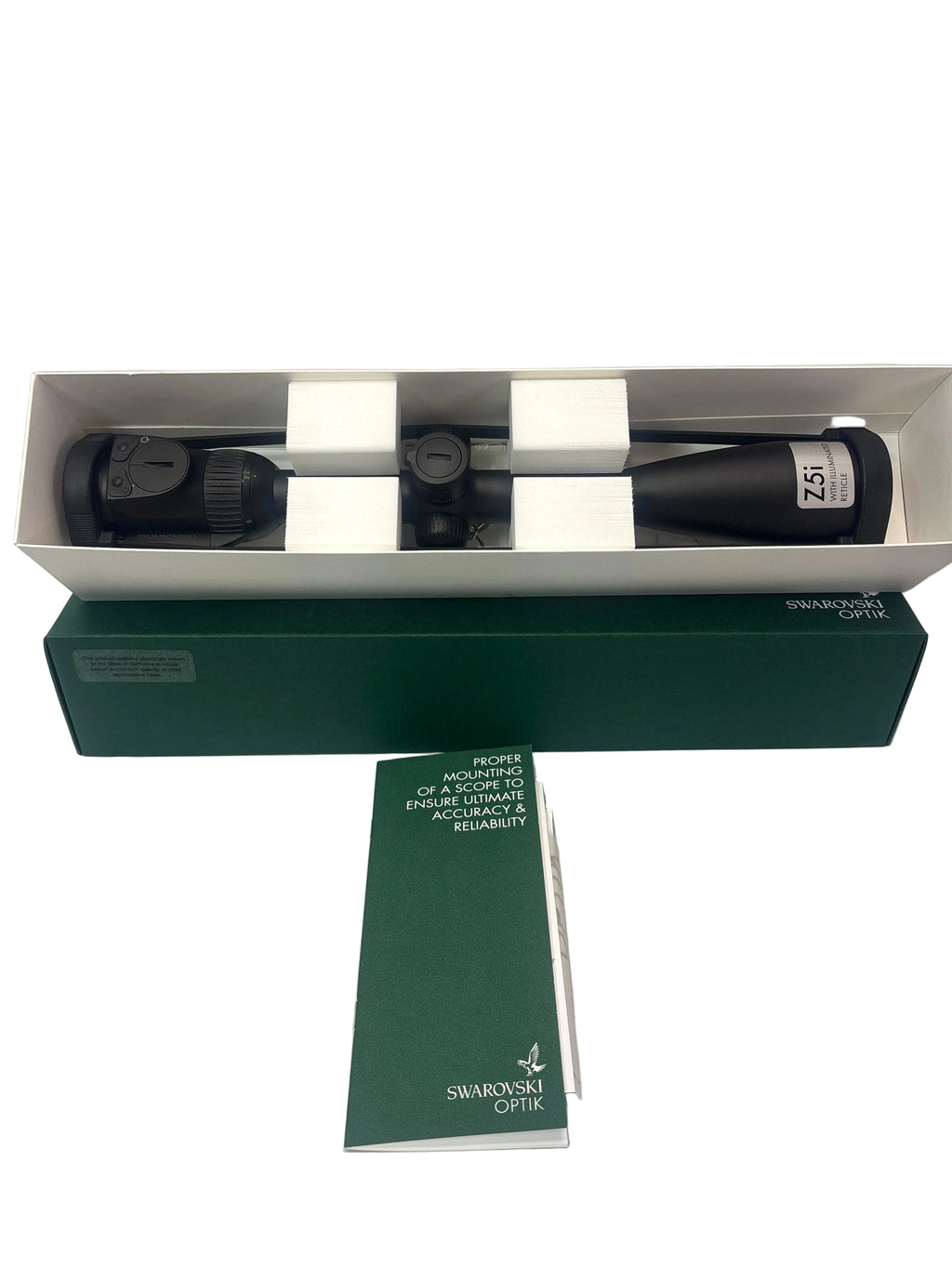 Swarovski Z5i Rifle Scope 3.5-18x 44mm Illuminated 4W-I Reticle Matte Black *Brand New
