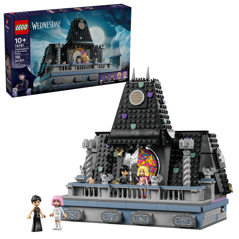 LEGO - Wednesday: Wednesday & Enid’s Dorm Room Building Set with Dolls 76781 *Brand New