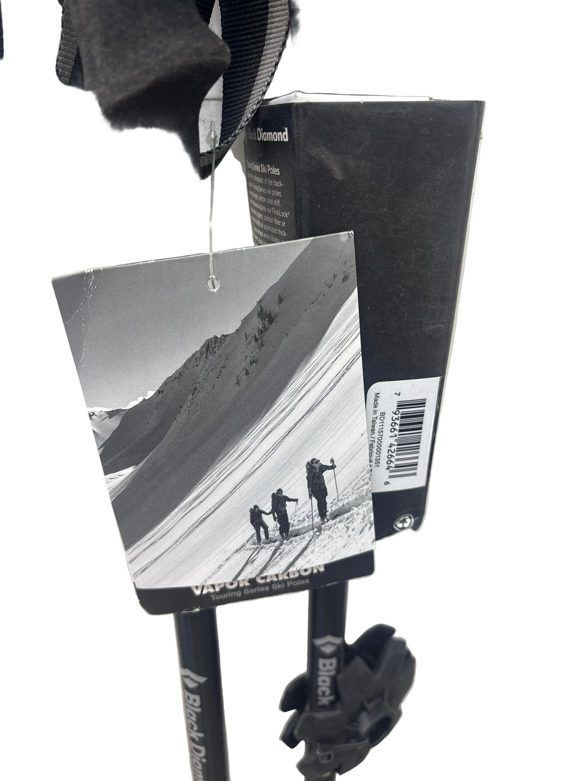 Black Diamond Backcountry Skiing Vapor Carbon Ski Poles 135cm *Brand New