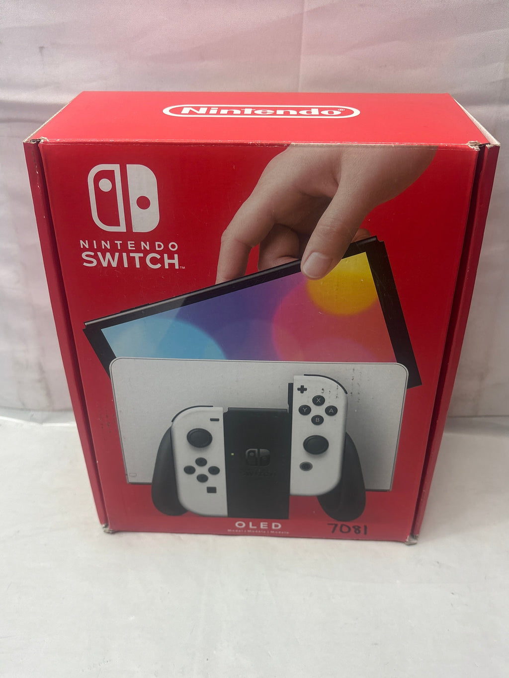 Nintendo Switch OLED Gaming Console – White | Lightly Used, Like New