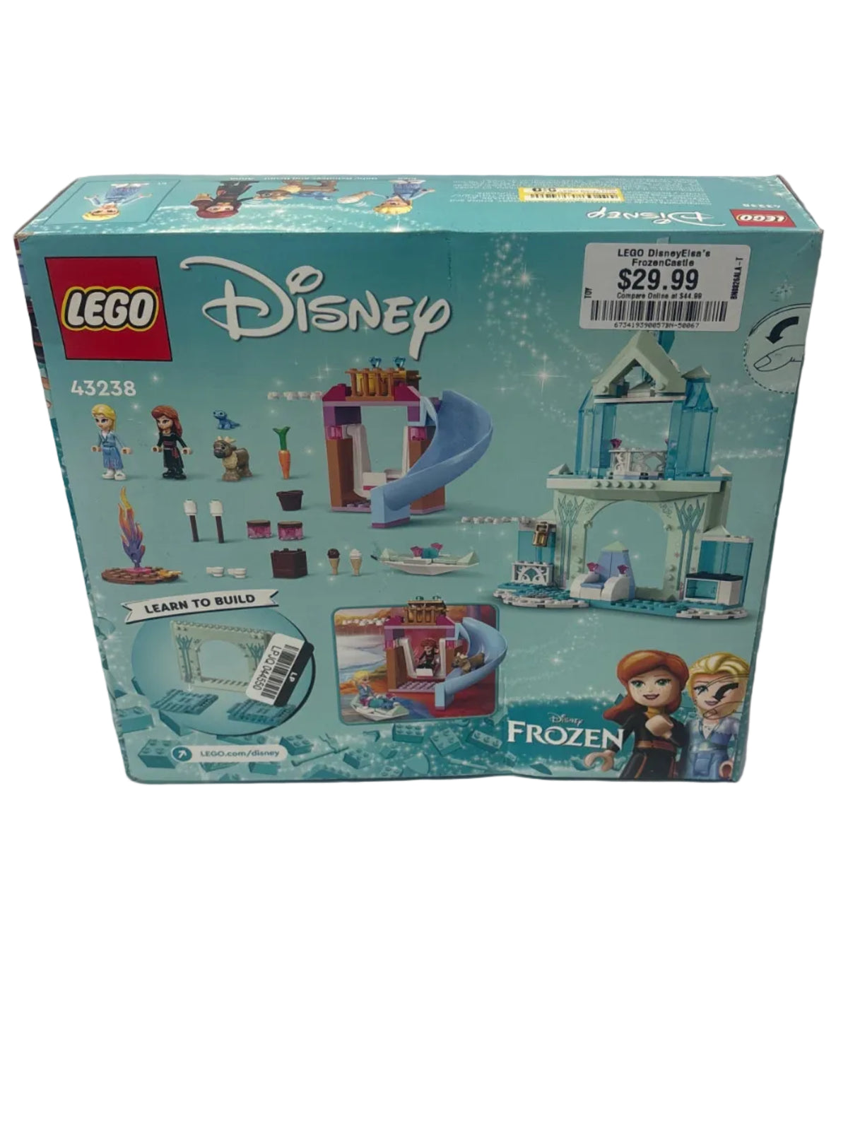 LEGO Disney Princess Series 43238 Elsa's Frozen Castle *New, Damaged Box