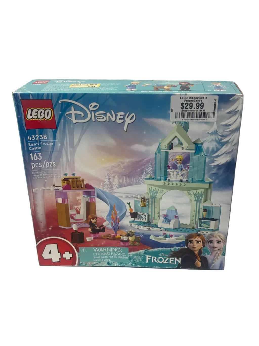 LEGO Disney Princess Series 43238 Elsa's Frozen Castle *New, Damaged Box