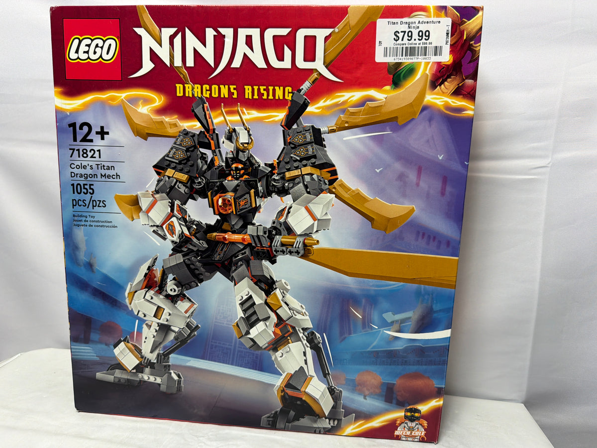 Lego Ninjago Dragons Rising Cole’s Titan Dragon Mech 1055 pcs