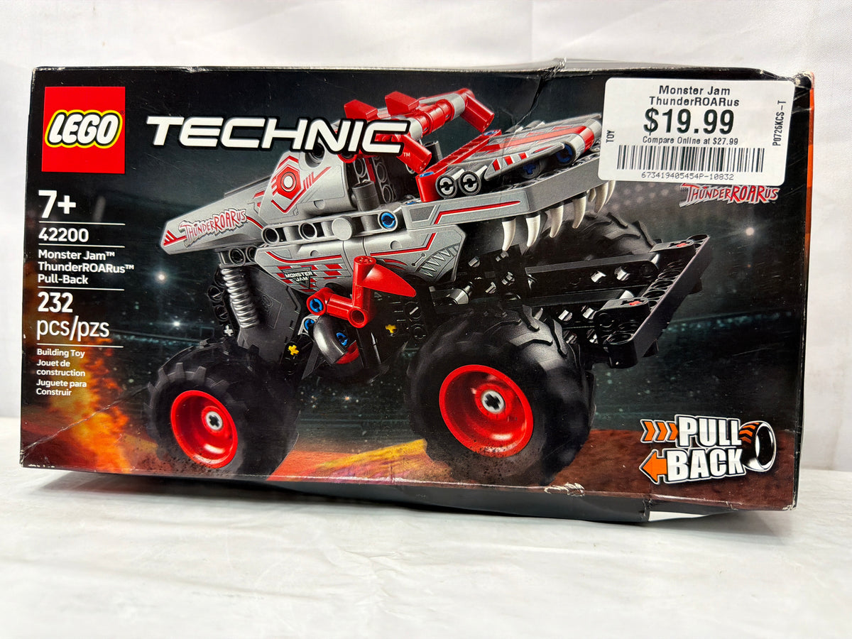 Lego Tehnic Monster Jam ThunderROARus Pull-Back 232 pcs