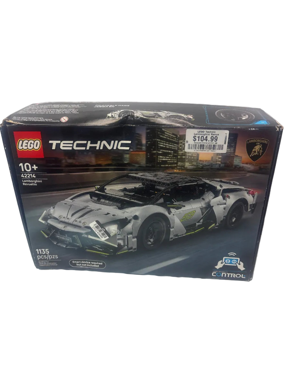 LEGO Technic Lamborghini Revuelto Super Sports Car Building Toy 42214 *Damaged Box