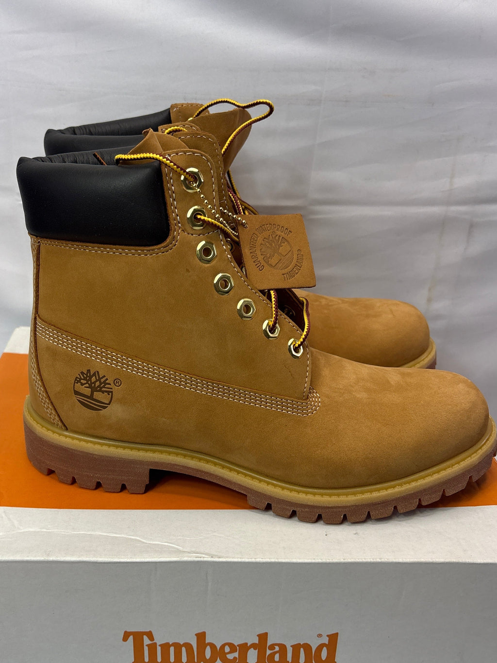 Timberland Premium 6" Lace Waterproof Boot Wheat Men's Size 13 M/M *New