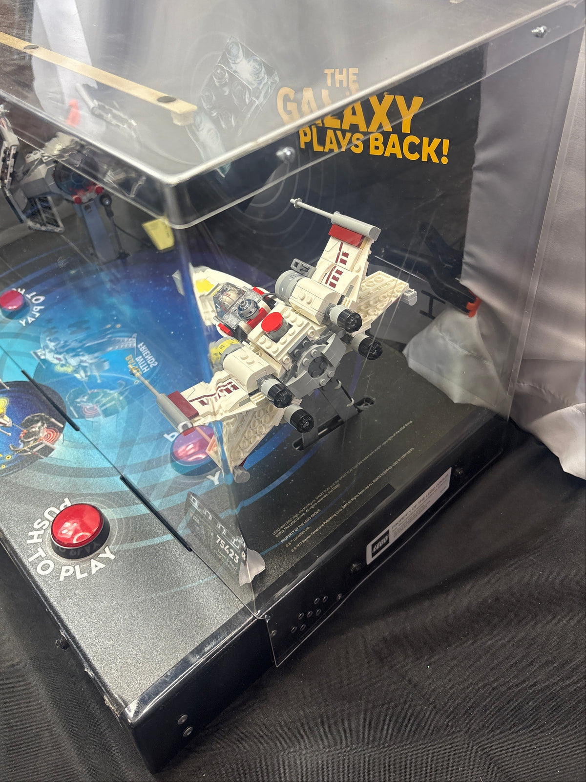 LEGO Star Wars 75421 75423 Smart Play Display TIE Fighter X-Wing