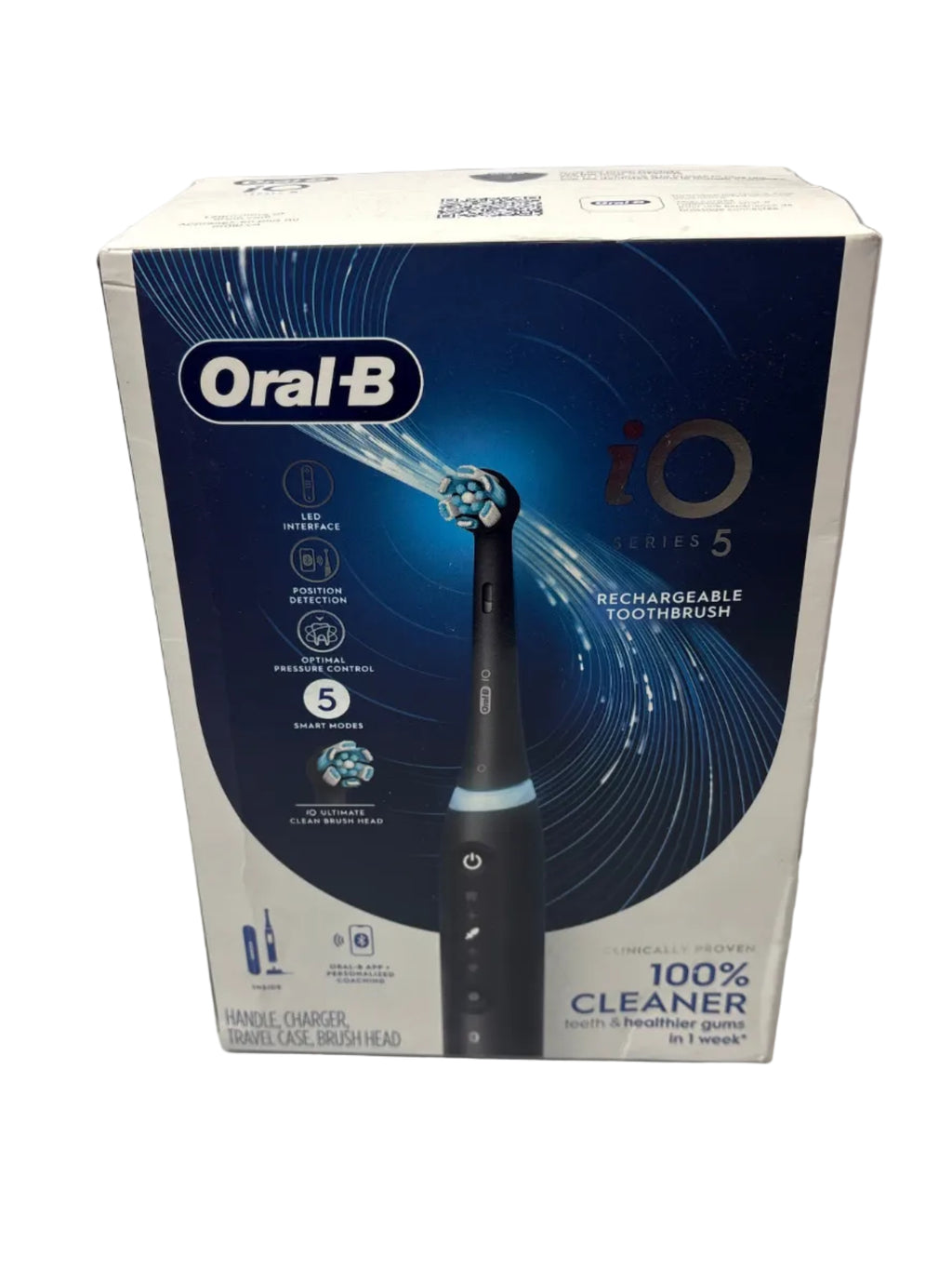 Oral-B IO Series 5 Rechargeable Electric Toothbrush - Black *Brand New