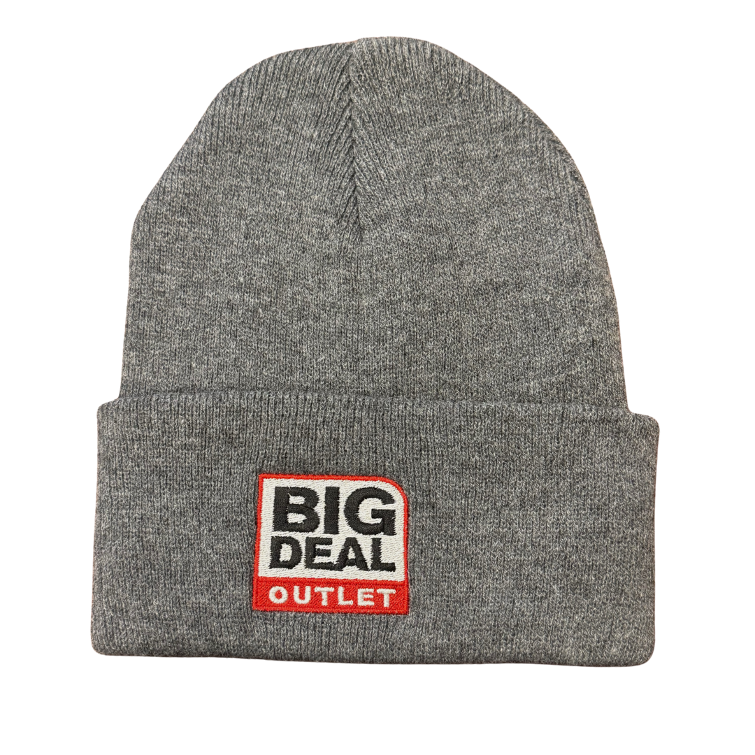 Gray Branded Beanie