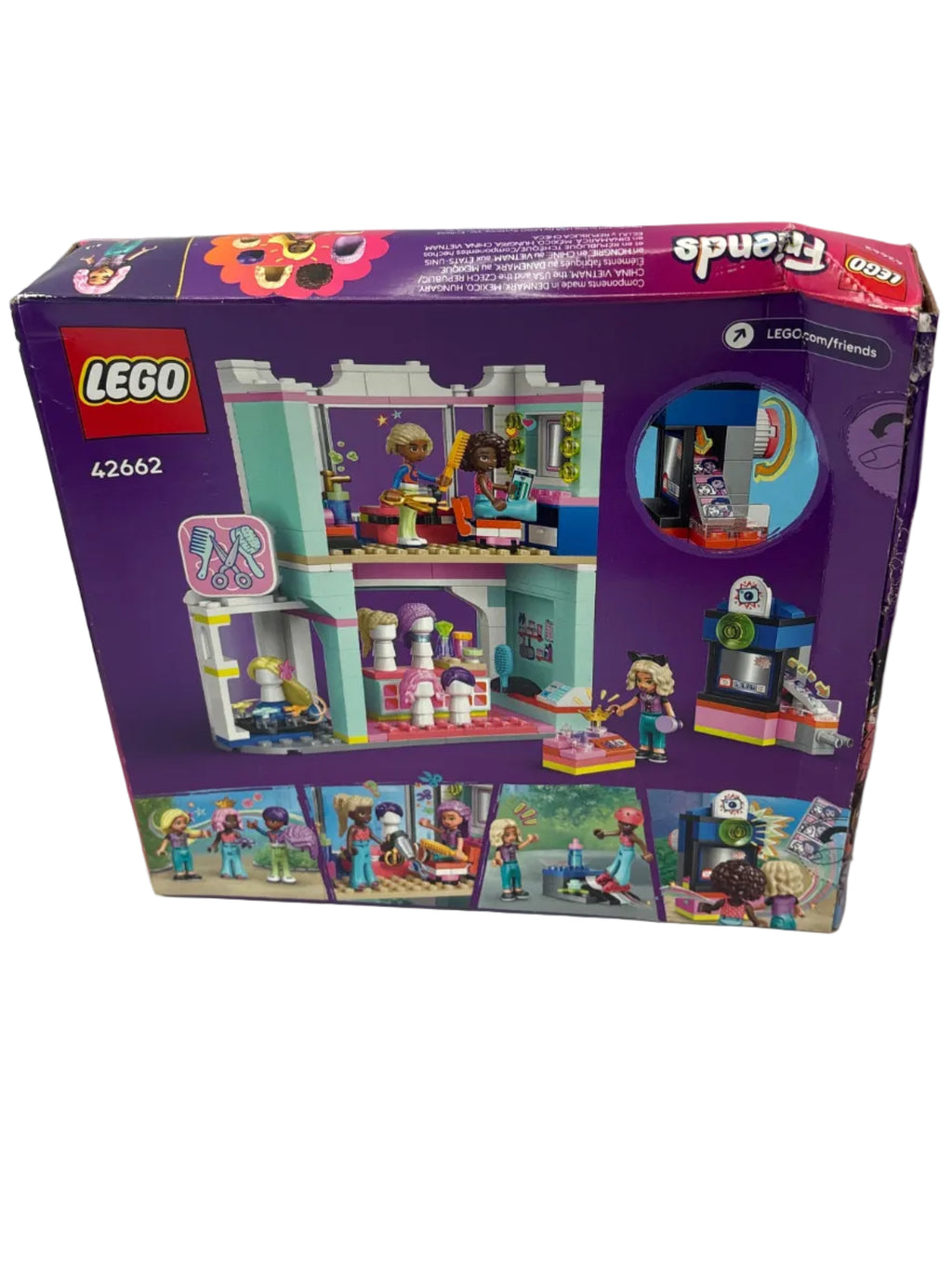 LEGO Friends Hair Salon and Accessories Shop 42662 *New, Damaged Box