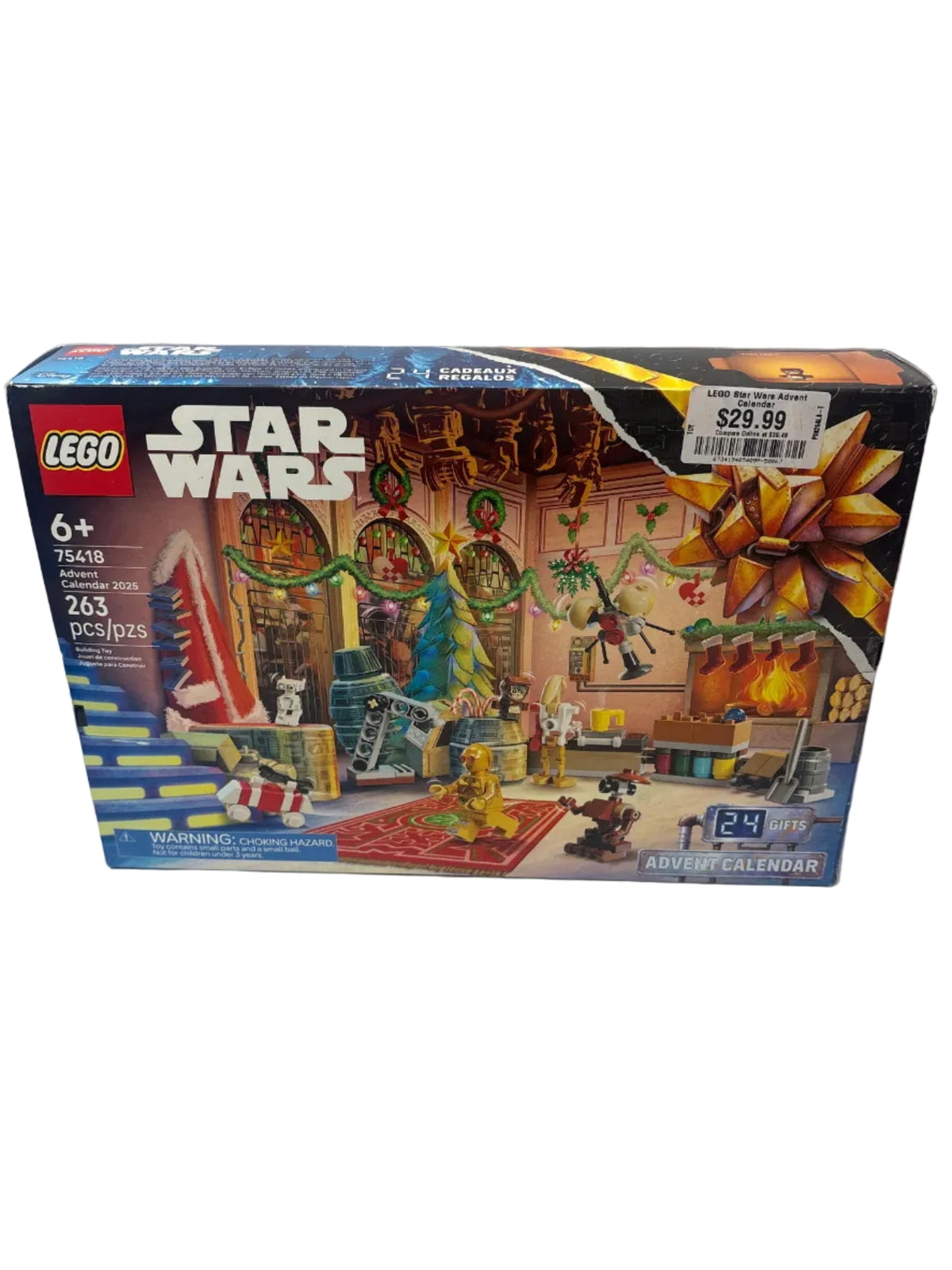 LEGO Star Wars: Advent Calendar 2025 - 263 Pieces (75418)