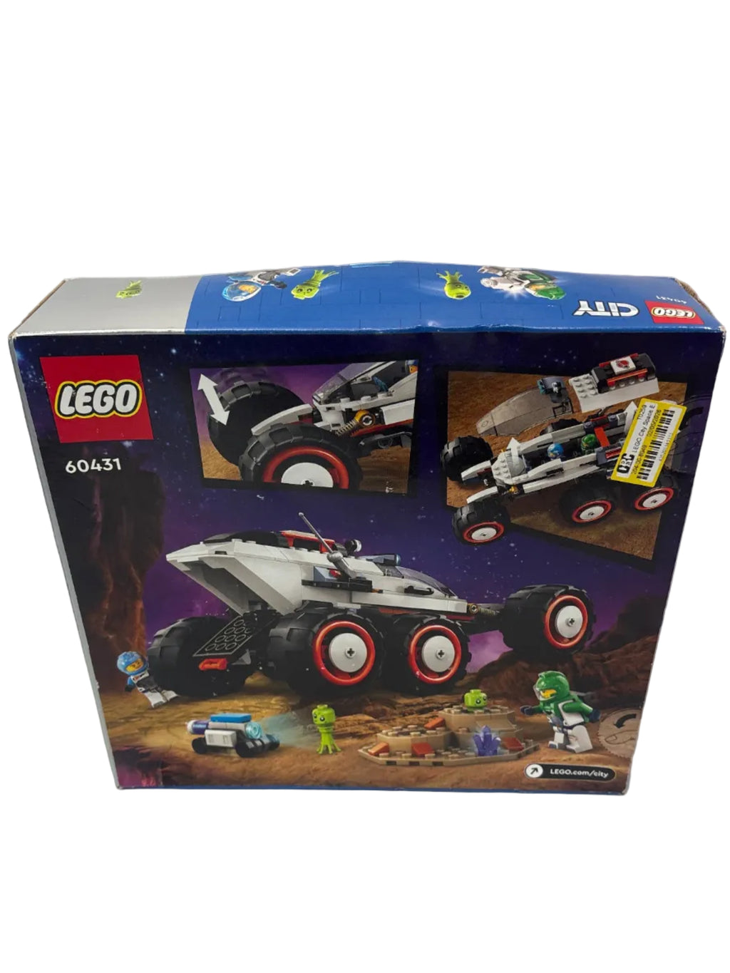 LEGO City Space Explorer Rover and Alien Life Toy Space Gift for Boys and Girls Ages 6 and up *New, Damaged Box