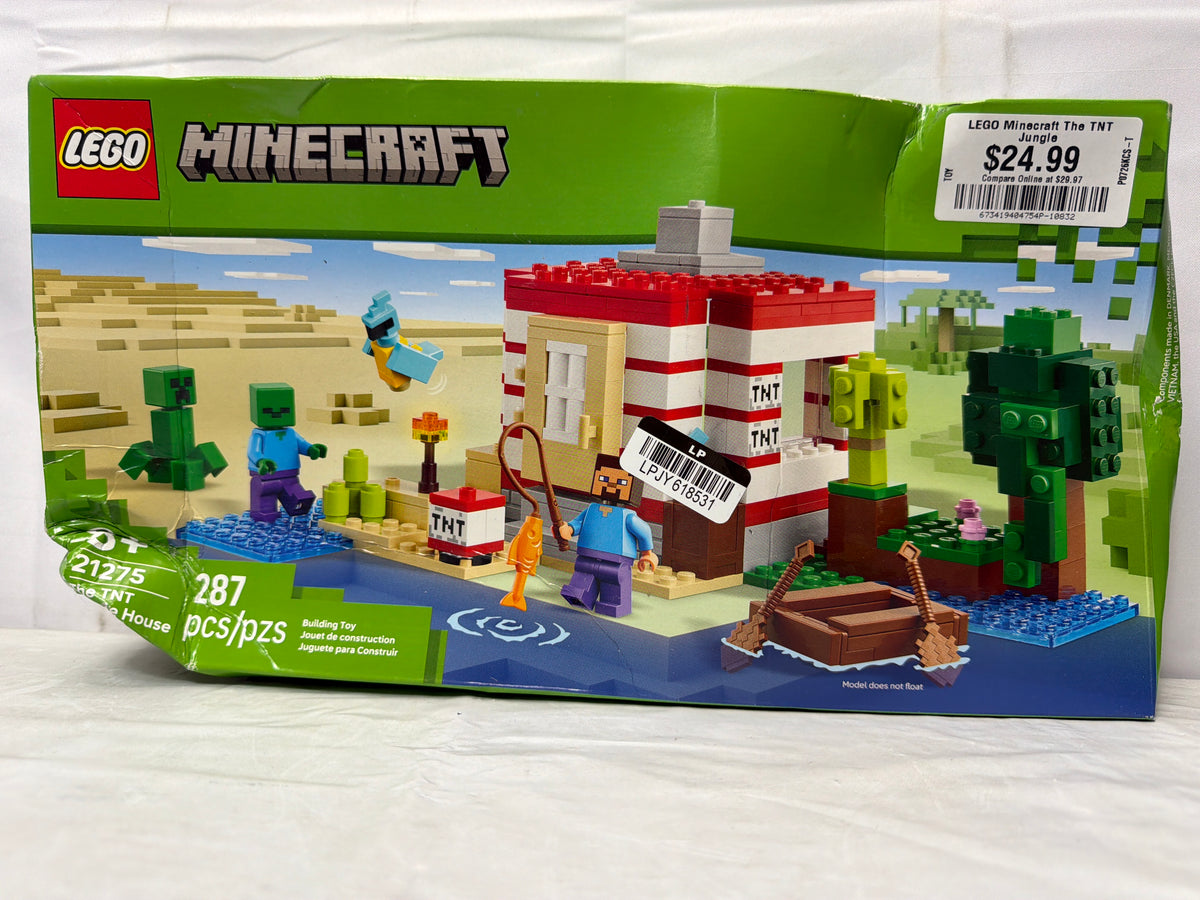 Lego Minecraft the TNT Jungle 287 pcs
