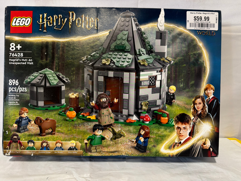 LEGO Harry Potter Hagrid's Hut an Unexpected Visit 76428 *New, Damaged Box