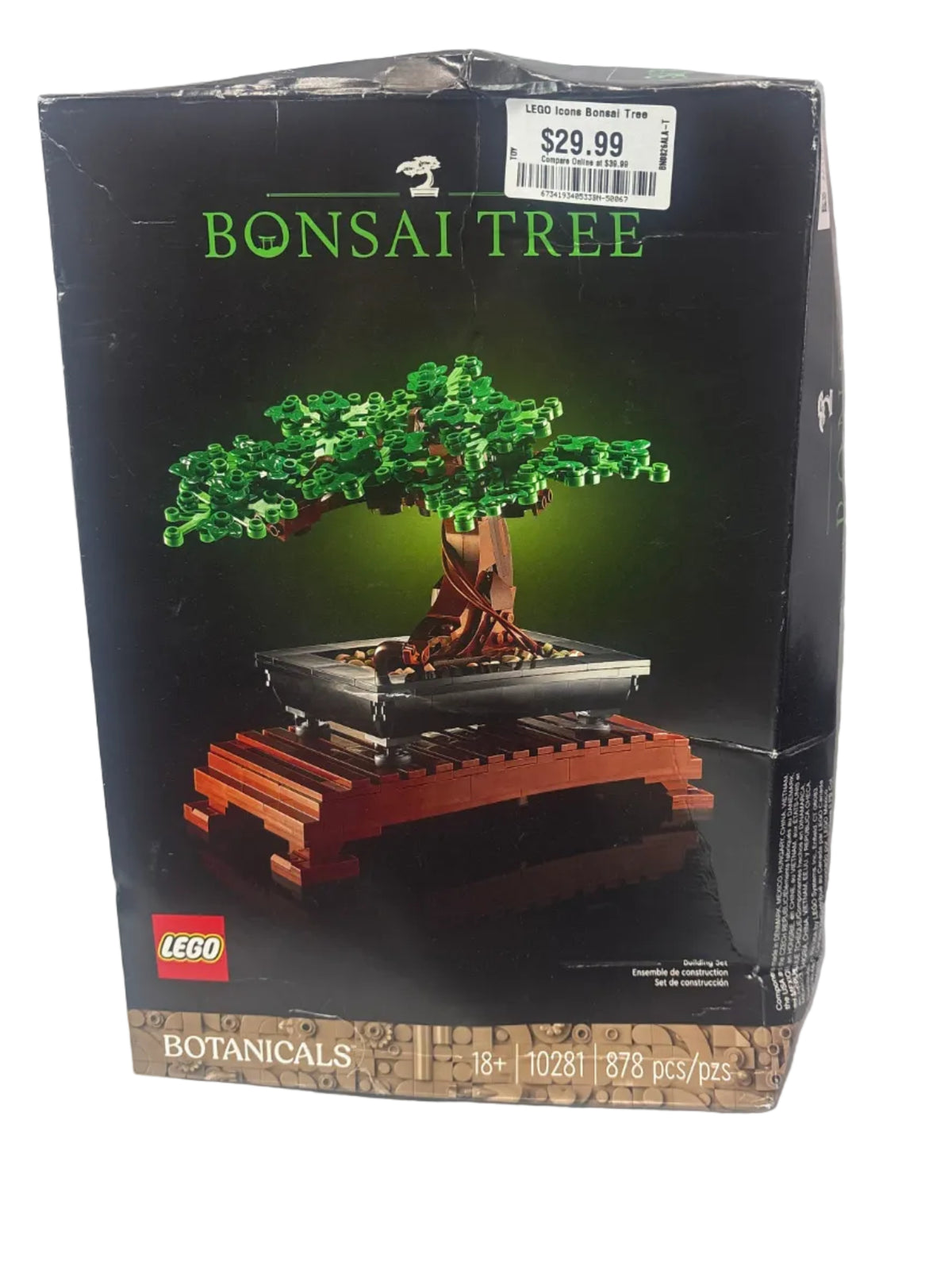 LEGO Icons Bonsai Tree Home Décor Set 10281 *New, Damaged Box