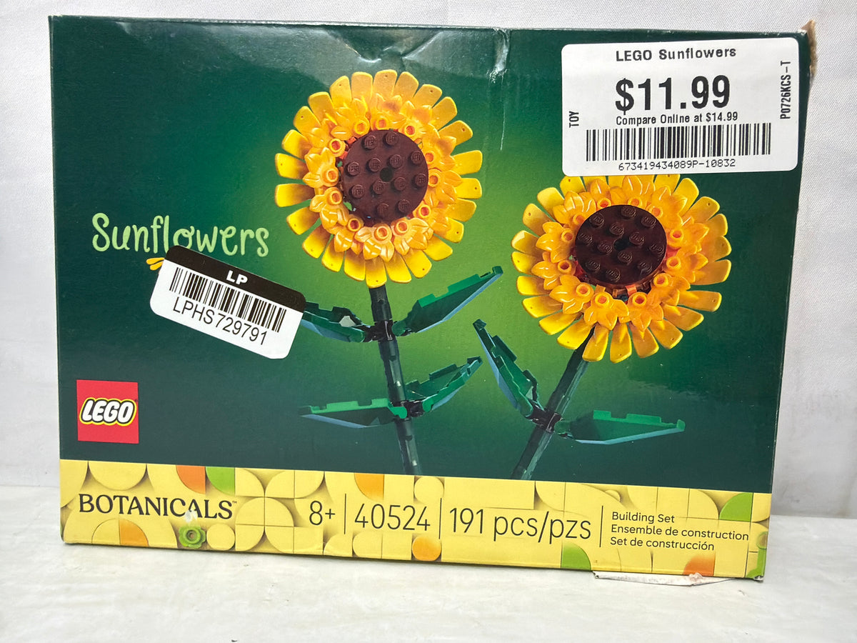 Lego Botanicals Sunflowers 191 pcs