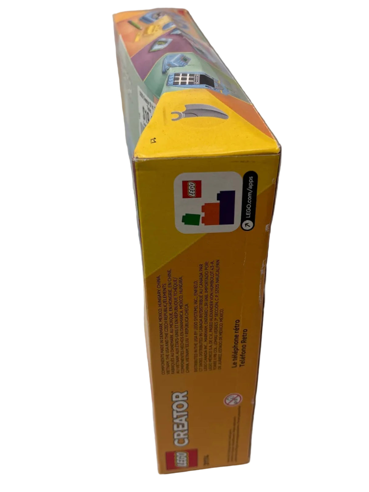 LEGO Creator 3 in 1 Retro Telephone Kids Building Toy 31174 *New, Damaged Box