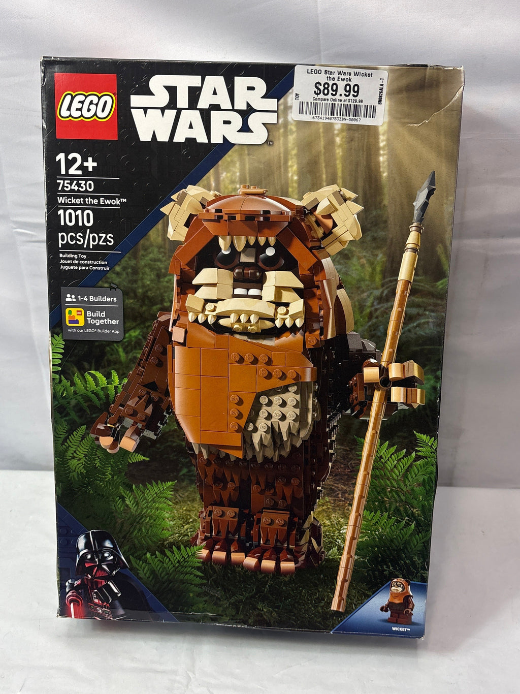 LEGO Star Wars Wicket the Ewok Building Toy 75430 *New, Damaged Box
